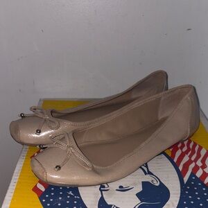 Alfani Nude Ballet Flats 9.5 M